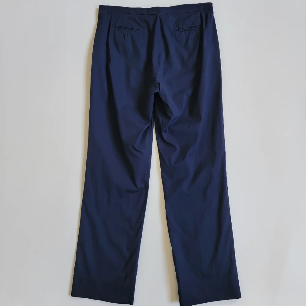 Jil Sander Navy Blue Lightweight Trousers - Picture 3 of 9